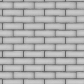 Textures   -   ARCHITECTURE   -   BRICKS   -   Facing Bricks   -   Smooth  - Facing smooth bricks texture seamless 00300 - Displacement