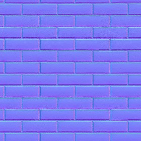Textures   -   ARCHITECTURE   -   BRICKS   -   Facing Bricks   -   Smooth  - Facing smooth bricks texture seamless 00300 - Normal