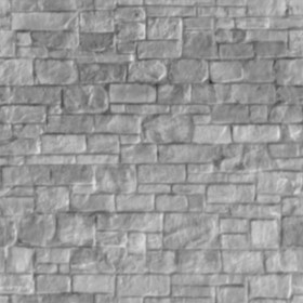 Textures   -   FREE PBR TEXTURES  - Stone wall PBR texture_seamless 22418 - Displacement