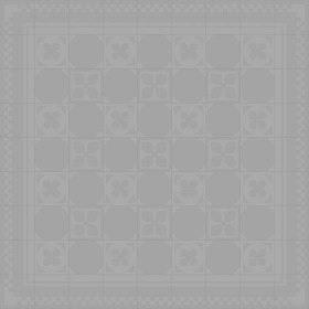 Textures   -   ARCHITECTURE   -   TILES INTERIOR   -   Cement - Encaustic   -   Cement  - Cement concrete tile texture seamless 13366 - Displacement