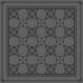 Textures   -   ARCHITECTURE   -   TILES INTERIOR   -   Cement - Encaustic   -   Cement  - Cement concrete tile texture seamless 13366 - Specular