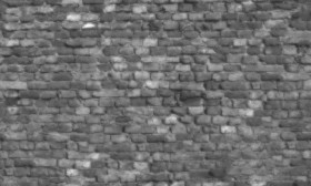 Textures   -   ARCHITECTURE   -   BRICKS   -   Damaged bricks  - Old damaged wall bricks texture seamless 20733 - Displacement