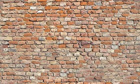Textures   -   ARCHITECTURE   -   BRICKS   -   Damaged bricks  - Old damaged wall bricks texture seamless 20733 (seamless)