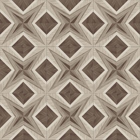 Textures   -   ARCHITECTURE   -   WOOD FLOORS   -  Geometric pattern - Parquet geometric pattern texture seamless 04773