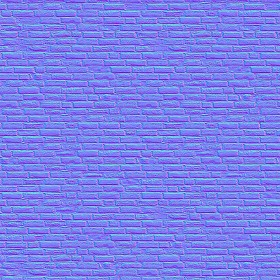 Textures   -   ARCHITECTURE   -   BRICKS   -   Facing Bricks   -   Rustic  - Rustic bricks texture seamless 00225 - Normal