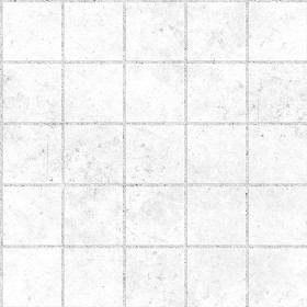 Textures   -   ARCHITECTURE   -   PAVING OUTDOOR   -   Concrete   -   Blocks damaged  - Concrete paving outdoor damaged texture seamless 05532 - Ambient occlusion