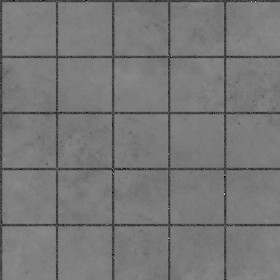 Textures   -   ARCHITECTURE   -   PAVING OUTDOOR   -   Concrete   -   Blocks damaged  - Concrete paving outdoor damaged texture seamless 05532 - Displacement