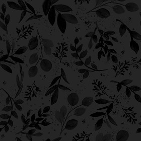 Textures   -   FREE PBR TEXTURES  - Floral wallpaper pbr texture seamless 22421 - Specular