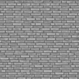 Textures   -   ARCHITECTURE   -   BRICKS   -   Facing Bricks   -   Rustic  - Rustic bricks texture seamless 00226 - Displacement