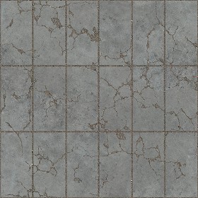 Textures   -   ARCHITECTURE   -   PAVING OUTDOOR   -   Concrete   -  Blocks damaged - Concrete paving outdoor damaged texture seamless 05533