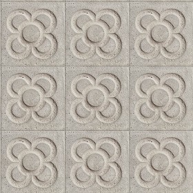 Textures   -   ARCHITECTURE   -   PAVING OUTDOOR   -   Concrete   -  Blocks mixed - Paving concrete mixed size texture seamless 05614