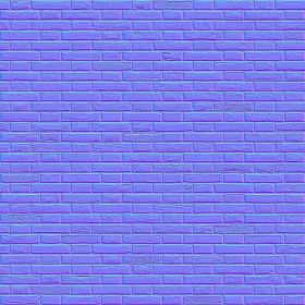 Textures   -   ARCHITECTURE   -   BRICKS   -   Facing Bricks   -   Rustic  - Rustic bricks texture seamless 00227 - Normal