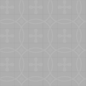 Textures   -   ARCHITECTURE   -   TILES INTERIOR   -   Cement - Encaustic   -   Cement  - Cement concrete tile texture seamless 13369 - Displacement