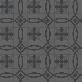 Textures   -   ARCHITECTURE   -   TILES INTERIOR   -   Cement - Encaustic   -   Cement  - Cement concrete tile texture seamless 13369 - Specular