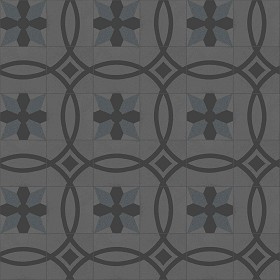 Textures   -   ARCHITECTURE   -   TILES INTERIOR   -   Cement - Encaustic   -   Cement  - Cement concrete tile texture seamless 13369 - Specular