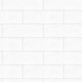 Textures   -   ARCHITECTURE   -   CONCRETE   -   Plates   -   Clean  - Clean cinder block texture seamless 01677 - Ambient occlusion