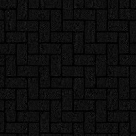 Textures   -   ARCHITECTURE   -   PAVING OUTDOOR   -   Concrete   -   Herringbone  - Concrete paving herringbone outdoor texture seamless 05844 - Specular