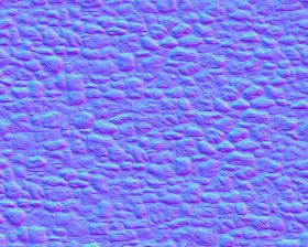 Textures   -   ARCHITECTURE   -   STONES WALLS   -   Damaged walls  - Damaged wall stone texture seamless 08289 - Normal