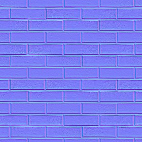 Textures   -   ARCHITECTURE   -   BRICKS   -   Facing Bricks   -   Smooth  - Facing smooth bricks texture seamless 00304 - Normal