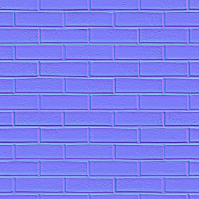 Textures   -   ARCHITECTURE   -   BRICKS   -   Facing Bricks   -   Smooth  - Facing smooth bricks texture seamless 00304 - Normal