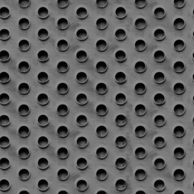 Textures   -   MATERIALS   -   METALS   -   Perforated  - Perforate metal texture seamless 10526 - Displacement