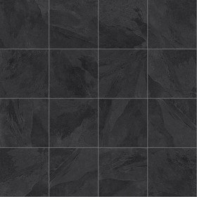 Textures   -   ARCHITECTURE   -   TILES INTERIOR   -  Stone tiles - Basalt natural stone wall tile texture seamless 16014