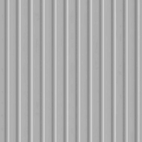 Textures   -   MATERIALS   -   METALS   -   Corrugated  - Painted corrugated metal texture seamless 09973 - Displacement
