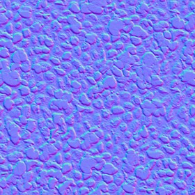 Textures   -   ARCHITECTURE   -   ROADS   -   Paving streets   -   Rounded cobble  - Rounded cobblestone with dead leaves texture seamless 19064 - Normal