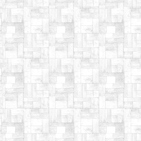 Textures   -   ARCHITECTURE   -   WOOD FLOORS   -   Parquet square  - Wood flooring square texture seamless 05440 - Ambient occlusion