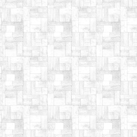 Textures   -   ARCHITECTURE   -   WOOD FLOORS   -   Parquet square  - Wood flooring square texture seamless 05440 - Ambient occlusion