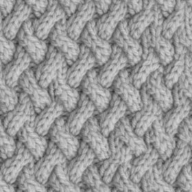 Textures   -   MATERIALS   -   FABRICS   -   Jersey  - wool knitted PBR texture seamless 21795 - Displacement