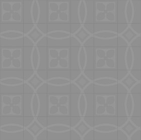 Textures   -   ARCHITECTURE   -   TILES INTERIOR   -   Cement - Encaustic   -   Cement  - Cement concrete tile texture seamless 13371 - Displacement