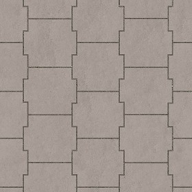 Textures   -   ARCHITECTURE   -   PAVING OUTDOOR   -   Concrete   -   Blocks mixed  - Paving concrete mixed size texture seamless 05617 (seamless)