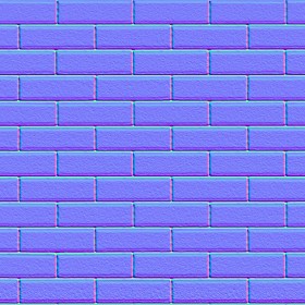 Textures   -   ARCHITECTURE   -   PAVING OUTDOOR   -   Concrete   -   Blocks regular  - Paving outdoor concrete regular block texture seamless 05682 - Normal
