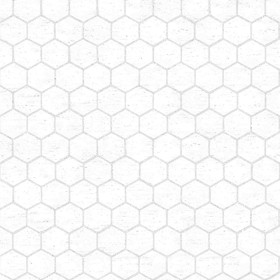 Textures   -   ARCHITECTURE   -   PAVING OUTDOOR   -   Hexagonal  - Travertine paving outdoor hexagonal texture seamless 06038 - Ambient occlusion