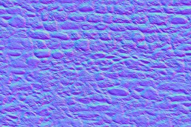 Textures   -   ARCHITECTURE   -   STONES WALLS   -   Damaged walls  - Damaged wall stone texture seamless 08292 - Normal