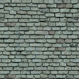 Textures   -   ARCHITECTURE   -   ROOFINGS   -  Slate roofs - Dirty slate roofing texture seamless 03952