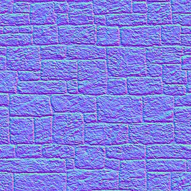 Textures   -   ARCHITECTURE   -   STONES WALLS   -   Stone blocks  - Wall stone with regular blocks texture seamless 08350 - Normal