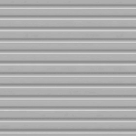 Textures   -   MATERIALS   -   METALS   -   Corrugated  - White painted corrugated metal texture seamless 09975 - Displacement