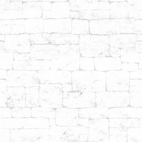 Textures   -   ARCHITECTURE   -   STONES WALLS   -   Stone blocks  - Wall stone with regular blocks texture seamless 08351 - Ambient occlusion