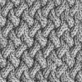 Textures   -   MATERIALS   -   FABRICS   -   Jersey  - wool knitted PBR texture seamless 21798 - Displacement