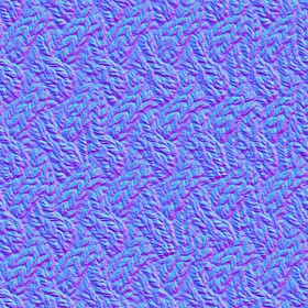Textures   -   MATERIALS   -   FABRICS   -   Jersey  - wool knitted PBR texture seamless 21798 - Normal