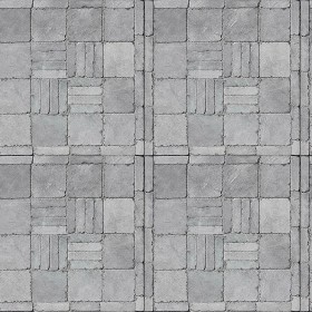 Textures   -   ARCHITECTURE   -   PAVING OUTDOOR   -   Concrete   -  Blocks damaged - Concrete paving outdoor damaged texture seamless 05485