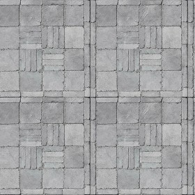 Textures   -   ARCHITECTURE   -   PAVING OUTDOOR   -   Concrete   -   Blocks damaged  - Concrete paving outdoor damaged texture seamless 05485 (seamless)