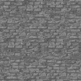 Textures   -   ARCHITECTURE   -   BRICKS   -   Damaged bricks  - Damaged bricks texture seamless 00107 - Displacement