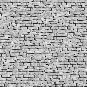 Textures   -   ARCHITECTURE   -   STONES WALLS   -   Stone blocks  - Wall stone with regular blocks texture seamless 08298 - Bump