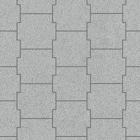 Textures   -   ARCHITECTURE   -   PAVING OUTDOOR   -   Concrete   -  Blocks mixed - Paving concrete mixed size texture seamless 05620