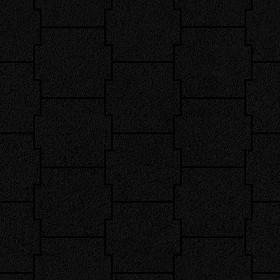 Textures   -   ARCHITECTURE   -   PAVING OUTDOOR   -   Concrete   -   Blocks mixed  - Paving concrete mixed size texture seamless 05620 - Specular