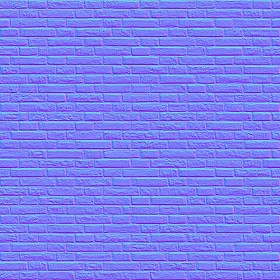 Textures   -   ARCHITECTURE   -   BRICKS   -   Facing Bricks   -   Rustic  - Rustic bricks texture seamless 00233 - Normal