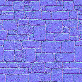 Textures   -   ARCHITECTURE   -   STONES WALLS   -   Stone blocks  - Wall stone with regular blocks texture seamless 08352 - Normal